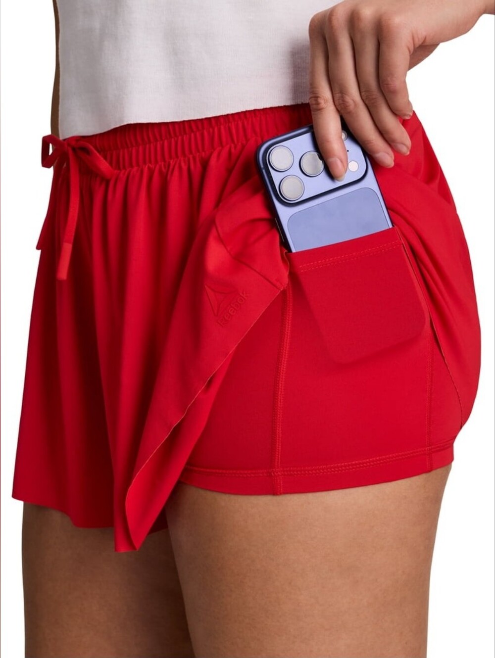 Clothes: Reebok Women's Swift Flutter Shorts - Red - X-large - NWOT